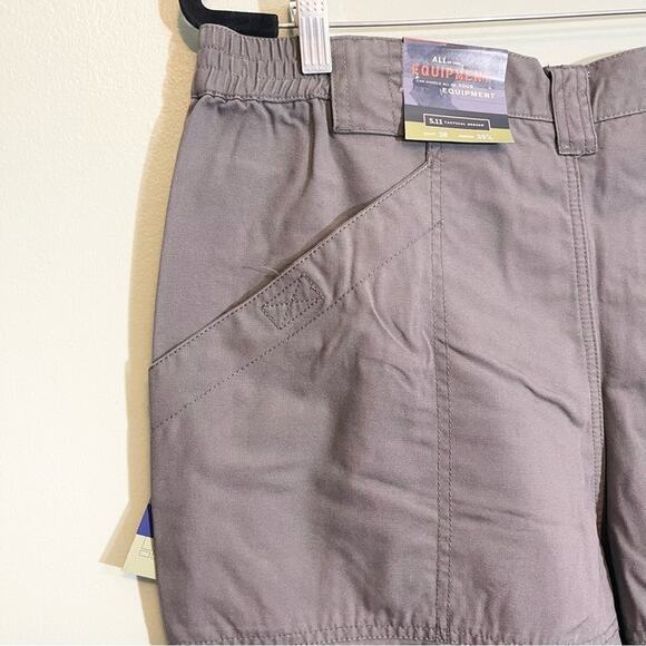 5.11 Tactical Men's Gray Multi Pocket Performance Cargo Pant Size 38 NWT - Picture 16 of 16